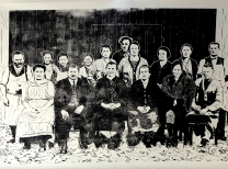 Planet Past, 2021, Linolschnitt