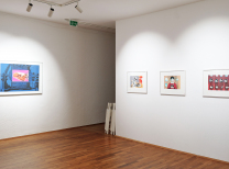 „Weltmaschine“, Krottenthaler, Linoldruck,, 2025