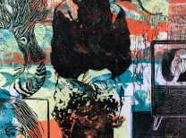 „Transhermetisches Tableau II“, Kotter/Krottenthaler, Linoldrucke, 2025