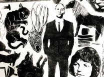 „Transhermetisches Tableau IV“, Kotter/Krottenthaler, Linoldrucke, 2025